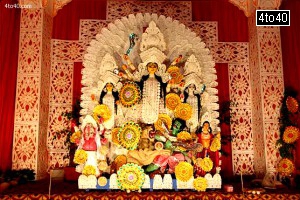 In West Bengal Durga Puja is the biggest festival