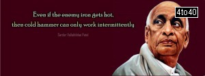 Iron Man of India - Sardar Vallabhbhai Patel