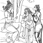 Lord Rama meets Vibhishana