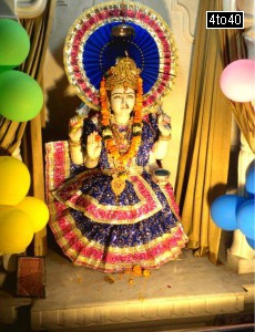 Maa Shakti Marble statue at Ram Mandir, Sector 9, Rohini, New Delhi