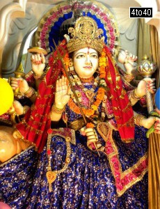 Maa Shakti is worshipped through out Northern India during Navratri