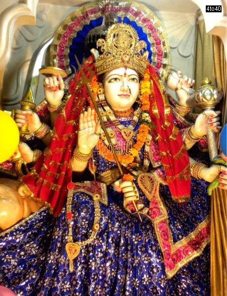 Maa Shakti is worshipped through out Northern India during Navratri