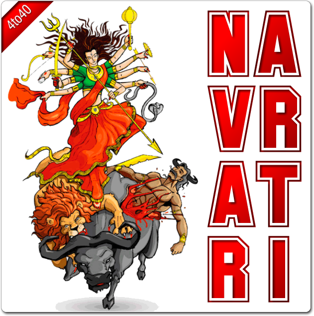 Navratri - Maa Durga Greeting Card