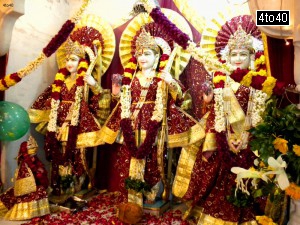 Ram Darbar at Ram Mandir, Sector 11, Rohini, New Delhi