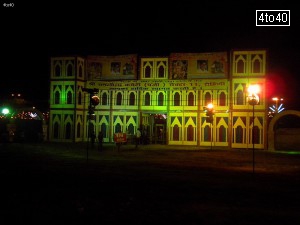 Ram Leela pandal at Sector 11, Rohini, New Delhi