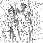 Rama and Lakshmana wander in search of Sita