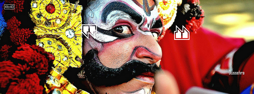 Return of Ravana - Dussehra Facebook Cover