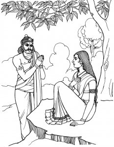 Vibhishana Fetches Sita
