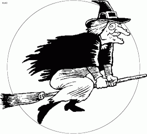 Witch on Broom