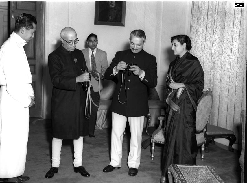 Jawaharlal Nehru & Indira Gandhi
