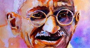 Mahatma Gandhi remains a dominant historical figure in 21st century