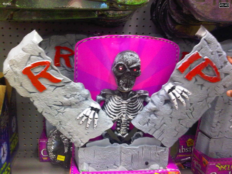 Rest In Peace - Halloween Skeleton