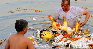 Yamuna may be less polluted this Durga Puja