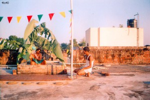 Chhath Puja at Krishnakunj, Gorakhpur