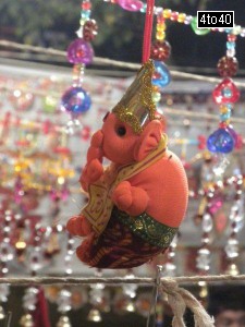 Cloth made Ganesha hanging