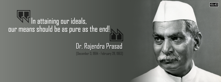 Dr. Rajendra Prasad - First President of India