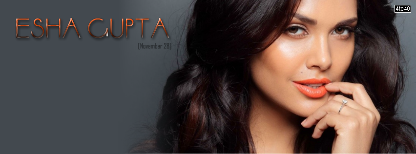 Esha Gupta - Facebook Cover