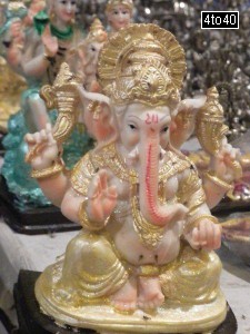 Plaster of Paris made Ganpati statue