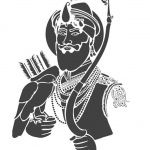 Guru Gobind Singh silhouette