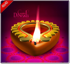 Happy Diwali Digital Greeting Card