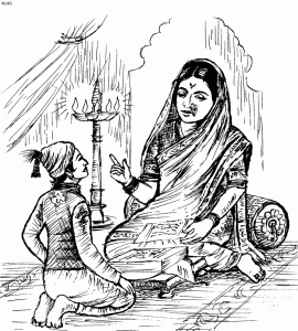 Jijabai Shahaji Bhosale sometimes referred to as Rajmata Jijabai or even simply Jijai was the mother of Shivaji founder of the Maratha Empire