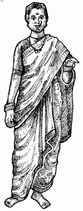 Marathi woman in Saree