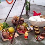 Preparations for Chhath Pooja