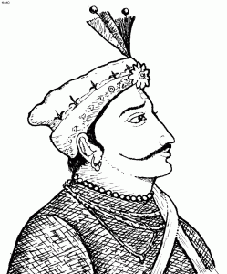 Prithviraj Chauhan Rajput king of the Chauhan dynasty