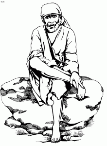 Sai Baba Coloring Pages
