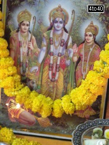 Shri Ram, Sita and Lakshman