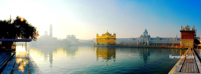 Sun shines at Harmandir Sahib, Amritsar