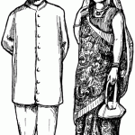 Traditional Dress of Parsi Couple