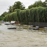 A flooded street near Kotturpuram in Chennai on December 2, 2015.