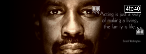 Denzel Washington Facebook Cover