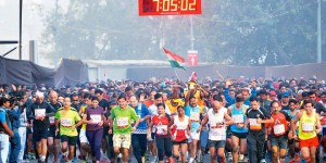 Airtel Delhi Half Marathon Images