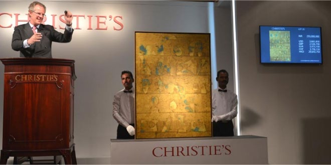 Vasudeo S Gaitonde's painting sold for Rs.29.30 crore at Christie's auction