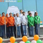 Republic Day being celebrated at Manav Rachna International School