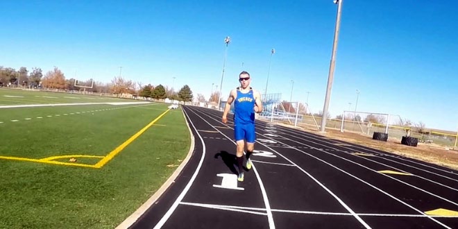 Fastest mile backwards: Aaron Yoder breaks Guinness World Records record