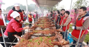 Largest serving of roast lamb: China breaks Guinness World Records record