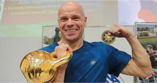 Most kettlebell prone swings: Vyacheslav Khoroneko breaks Guinness World Records record