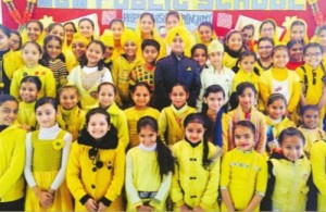 Basant Panchami being celebrated at MGM Public School Ludhiana