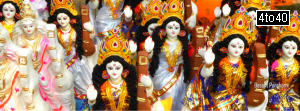 Goddess Saraswati Idols for Basant Panchami Puja