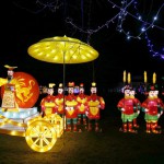 One of the installations is seen at the Magical Lantern Festival, created to celebrate the Chinese New Year at Chiswick House Gardens in London, Britain February 3, 2016.