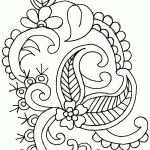 Sarika Agrawal Flowers and Petals - Hand Drawn Textile Design 01