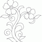 Sarika Agrawal Flowers and Petals - Hand Drawn Textile Design 03