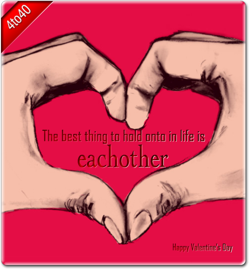 Valentines Day Greeting With Love Quote