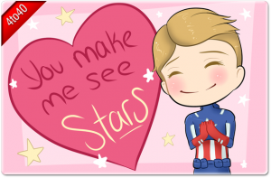 You make me see stars