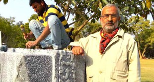 Jammu-based sculptor Rajendar Tiku