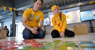 Largest cookie mosaic: Robin Hood breaks Guinness World Records record