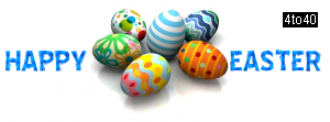 Easter Eggs Facebook Cover